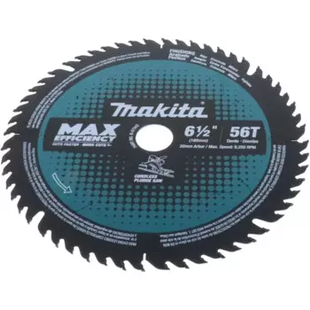 Makita B-57342 6-1/2 дюйма 56T Аккумуляторная пила с твердосплавным наконечником