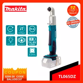 MAKITA беспроводной ударный гайковерт TL065DZ, бесщеточный Электрический гайковерт 12 В, ударный гайковерт в комплект не входит