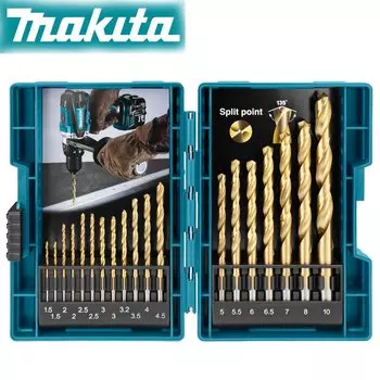 Makita D-67527 набор спиральных сверл по металлу