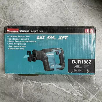 Makita DJR188Z бесщеточная компактная сабельная пила 18 в только корпус неизолированного блока