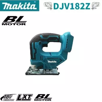 Makita DJV182Z 340 Вт бесщеточный лобзик аккумуляторная электрическая изогнутая пила аккумуляторная лобзик портативный многофункциональный плотницкий электроинструмент