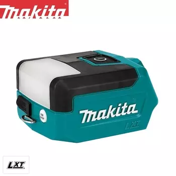 Светодиодный рабочий светильник Makita DML817, компактный фонарь для кемпинга и помещений, с зарядкой через USB, 18 в, LXT
