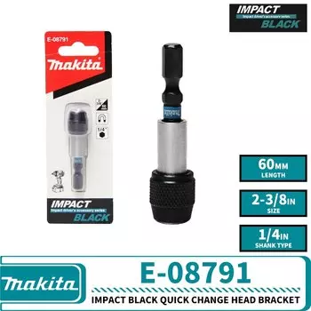 Makita набор бит для дрели ударный черный
