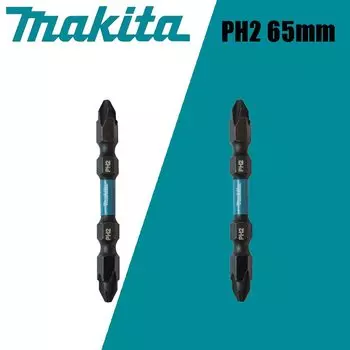 Makita PH2 65/110 мм IMPACT черная дрель-шуруповерт двусторонняя бита аксессуары для электроинструментов