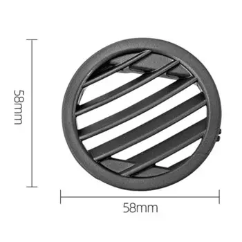 Маленькая круглая решетка вентиляционного отверстия для салона автомобиля, приборной панели автомобиля, вентиляционная решетка для Benz GLK-Class X204 08-15