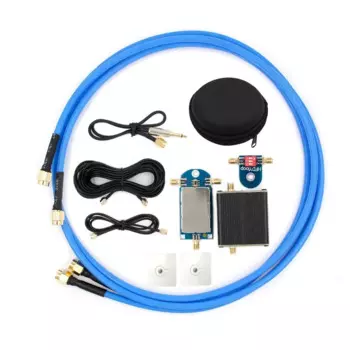 Маленькая петлевая антенна 50K-500 МГц, полнодиапазонная кольцевая активная приемная антенна HF AM FM VHF UHF SDR