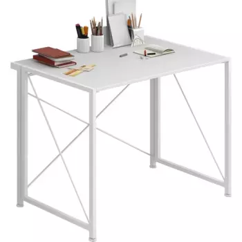 Маленький складной стол 33,5 дюйма, домашний Офисный Компьютерный стол, складной стол для небольших помещений