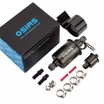 Малогабаритный Электрический топливный насос OSIAS, 12 В, газ, дизельное топливо, встроенный насос 5-9psi HEP-02A E8012S