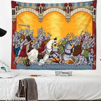 Мандала гобелен "Рыцарь"