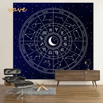 Мандала гобелен VAVE, полиэстер/хлопок