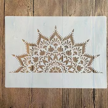 Мандала трафарет PenhuaMoban 29*21 см