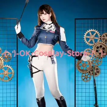 Марина Косплей Костюм Игра NIKKE Богиня Победы Косплей Сексуальный Вечерний Костюм Хэллоуин Униформа Аниме Одежда На Заказ