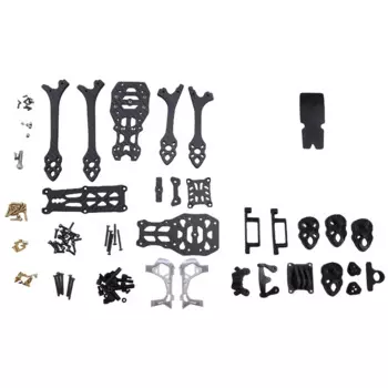 MARK5 5 дюймов FPV рамка из углеродного волокна для самодельного воздушного блока Vista воздушная аналоговая O3 камера FPV Радиоуправляемый гоночный Дрон