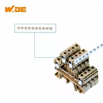 Маркерные полосы DEK 6 W.DE для клеммных колодок SAK