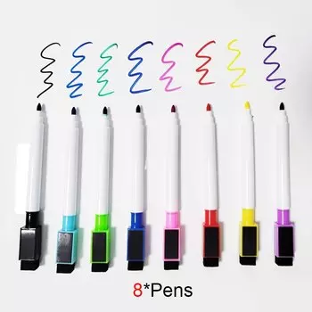 Маркеры для доски 8 цветов