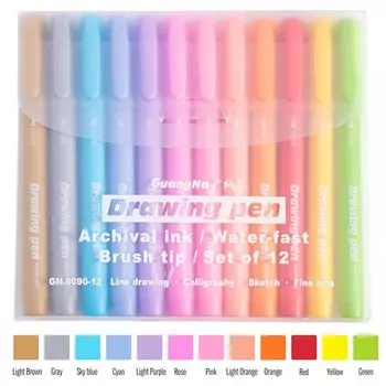 Маркеры Hopk 12 цветов