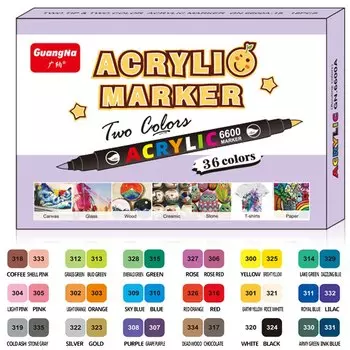 Маркеры Hopk 84 цвета, двойная кисть