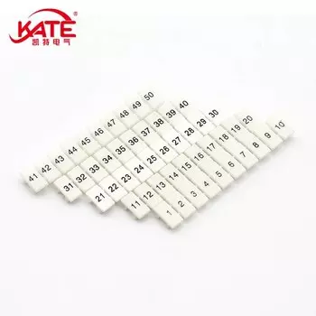 Маркировочная лента Zack ZB для клеммных колодок UK