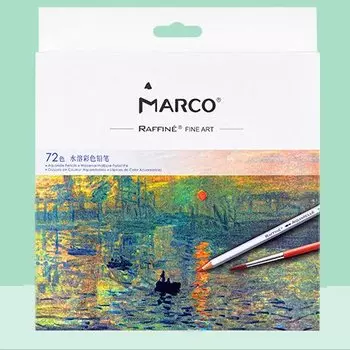Марко Раффине цветные акварельные карандаши 24/36/48/72