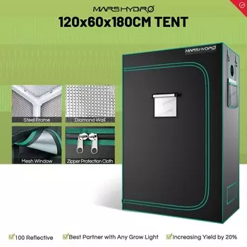 Mars Hydro 120x60x180cm палата для выращивания