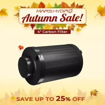 MarsHydro воздушный угольный фильтр 4 дюйма 6 дюймов