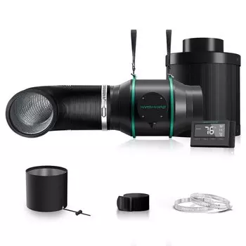 Mars Hydro 4" 6" Вентиляционный комплект с угольным фильтром