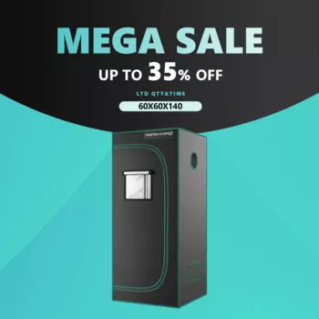 MarsHydro палатку для выращивания 60x60x140 см