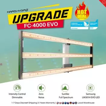 MarsHydro FC4000 светодиодная фитолампа Samsung 301H EVO