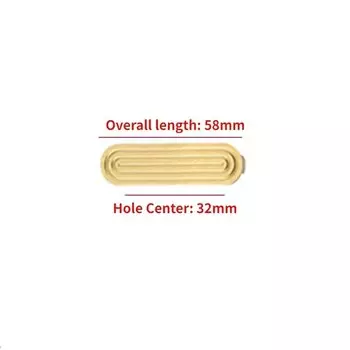 MARUAT ручки для шкафов матовое золото