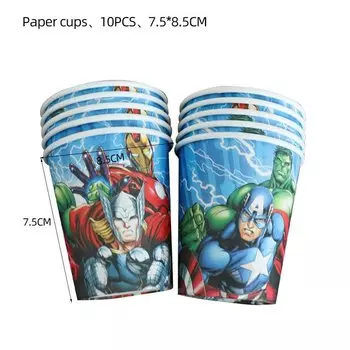 MARVEL Мстители посуда для дня рождения