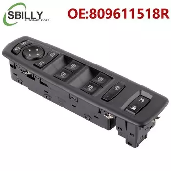 Машина 809611518 R главный выключатель стеклоподъемника, кнопка зеркала для Renault Honda