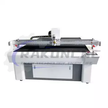 Машина для резки травы и ковров Jinan CNC, машина для резки колеблющихся ножей RCZ1625