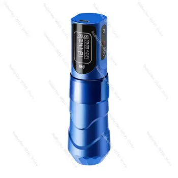 Машинка для перманентного макияжа FK Железный флюс Макс тату-ручка 2400 мАч беспроводной аккумулятор малошумный двигатель