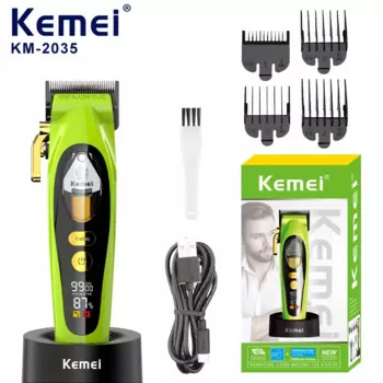 Машинка для стрижки волос KEMEI, 9900 об./мин.