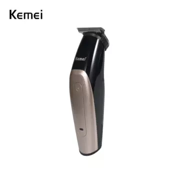 Машинка для стрижки волос Kemei Bald, Аккумуляторный Триммер из нержавеющей стали, с зарядкой от USB