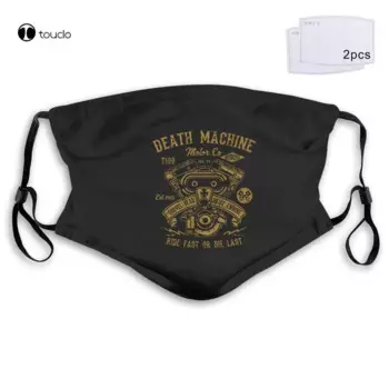 Маска для лица мотоциклетная в стиле хип-хоп