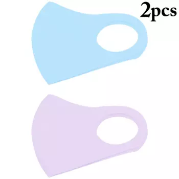 Маска для лица, моющаяся, с петлями для ушей, 2 шт.