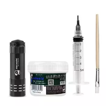 Маска для пайки Welsolo UVH900-LY зелёная