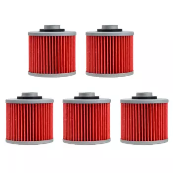 Масляный фильтр для мотоцикла Yamaha ATV YFM700 YFM700R Raptor 1AS 06-16 YFM700RSE Raptor Special Edition 2009-2018 YFM 700, 2 шт./5 шт.