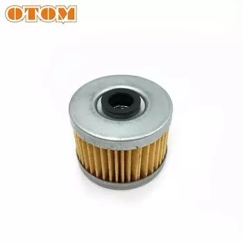 Масляный фильтр двигателя OTOM для мотоцикла YF300 LONCIN300R VOGE 300DS 300GY, запчасти для питбайка, красная бумага (оригинал), Крышка масляного фильтра