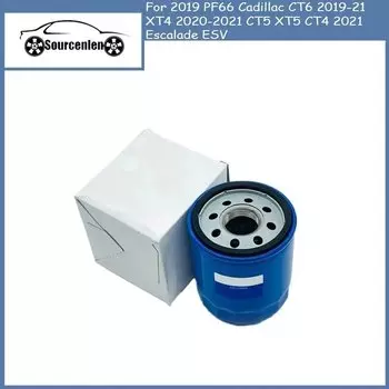 Масляный фильтр PF66 55501357 для Cadillac CT6 2019-21 XT4 2019-2020 CT5 XT5 CT4 2021 Escalade ESV