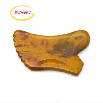 Массажер для лица для ухода за кожей желтого цвета