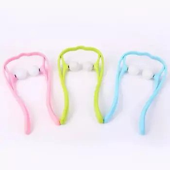 Массажер для шеи пластиковый, 3 цвета