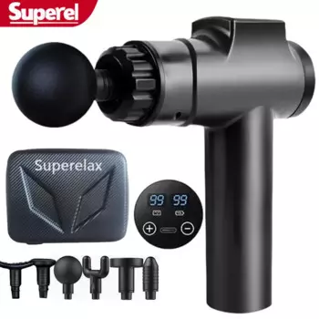 Массажер для тела, 99 уровней, 6 головок