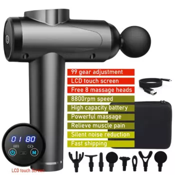 Массажер шейный и шейный для тела с 8 головками