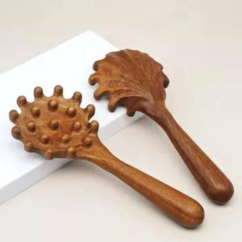 Массажная Расческа для кожи головы из сандалового дерева, 20 шт.