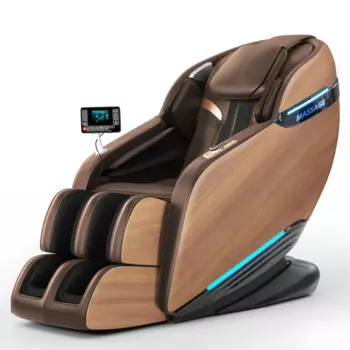 Массажное кресло с подогревом shiatu, полноразмерное, с нулевой гравитацией, 4D, домашнее кресло