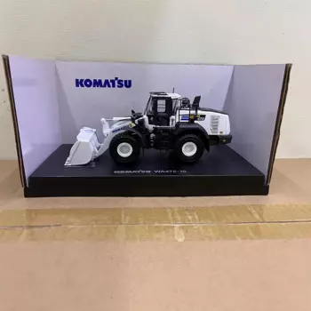 Масштаб 1:50, строительная модель автомобиля Komatsu WA475-10, погрузчик из сплава, украшения 8182