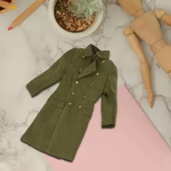 Масштаб 1:6 длинный тренчкот модель Повседневный для 12-дюймовых фигурок костюм
