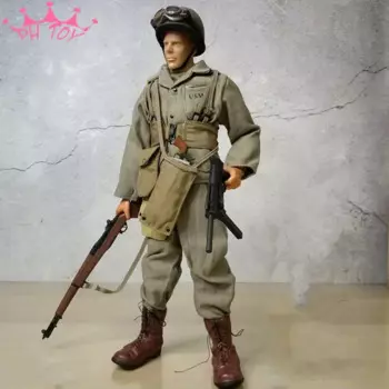 Масштаб 1/6, искусственная Боевая фигурка солдата с головой, набор одежды, оружие для 12-дюймовой куклы, аксессуар, подарок